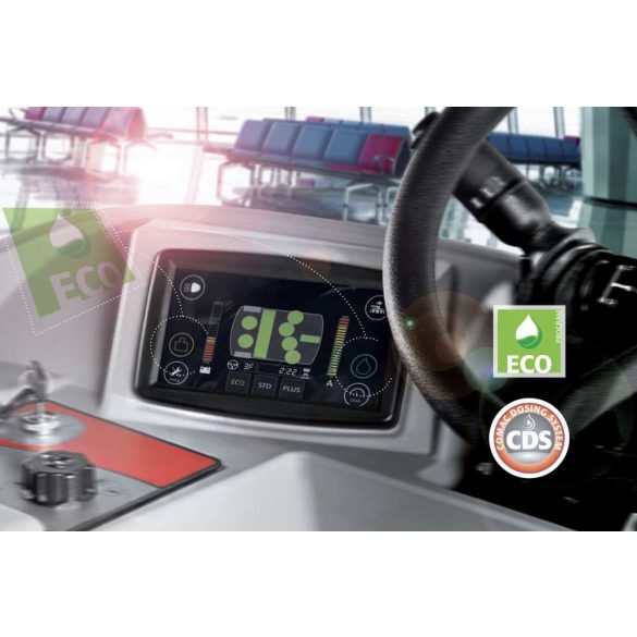 Comac C130 BS seprő-súroló automata ipari padlótisztító gép