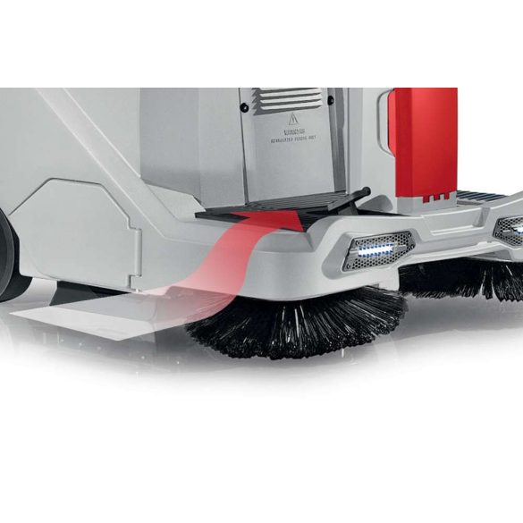 Comac CS60B CB akkumulátoros vezetőüléses ipari seprőgép