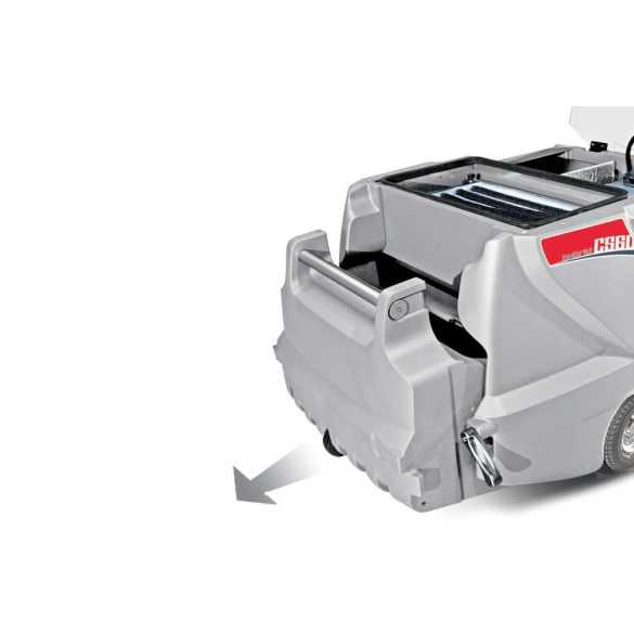 Comac CS60B CB akkumulátoros vezetőüléses ipari seprőgép