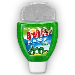 Brekk WC gél 200 ml + kosár ZÖLD