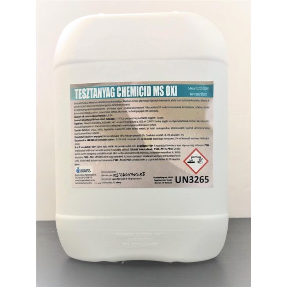 Chemicid MS Oxy  savas gépi tisztítószer (20kg)