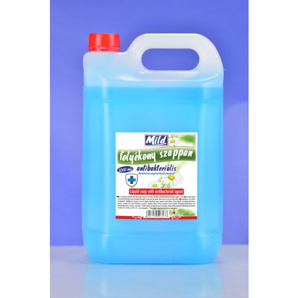 Mild antibakterális folyékony szappan - 5 liter